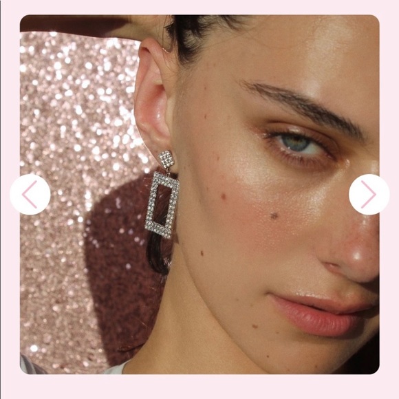 NWT Frasier Sterling Sweet and Sour cubic zirconia silver accent dangly earrings - Picture 3 of 10